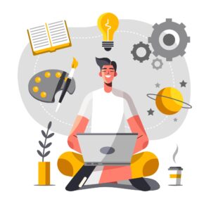 <a href="https://www.freepik.com/free-vector/flat-creativity-concept-illustration_14620625.htm#query=life%20skills&position=0&from_view=search&track=ais">Image by pikisuperstar</a> on Freepik