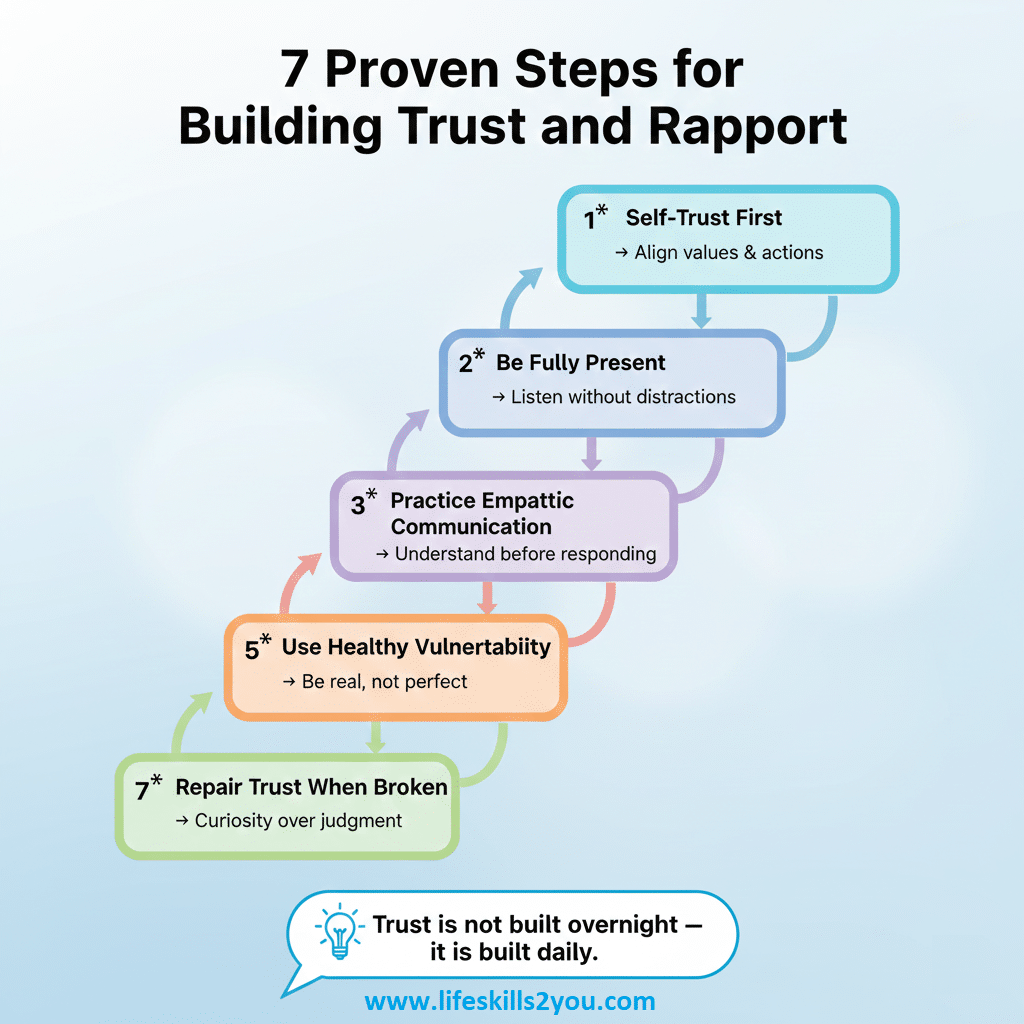 Building Trust and Rapport for Personal and Professional Growth Info 1