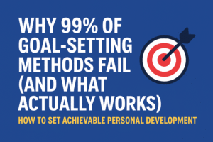 how to set achievable personal development goals