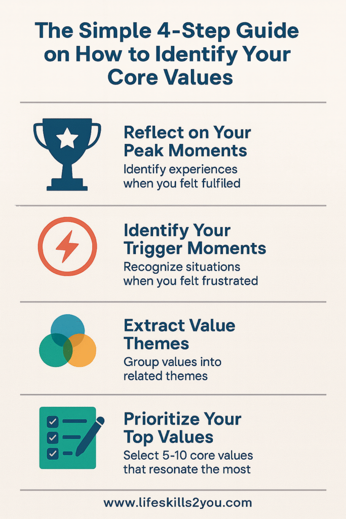 How to Identify My Core Values The Simple Power Guide Info