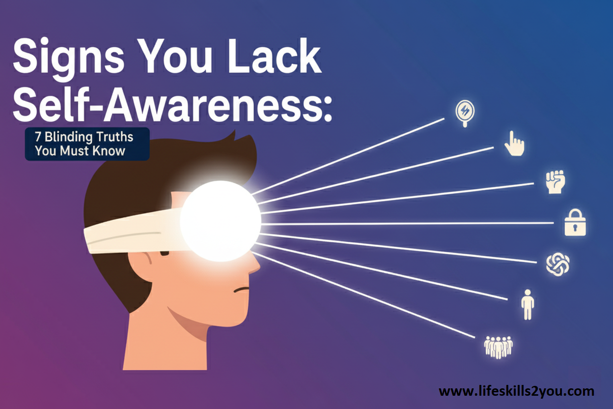 Signs You Lack Self-Awareness 7 Blinding Truths You Must Know
