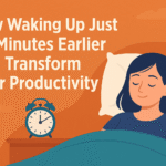waking up just 30 minutes earlier