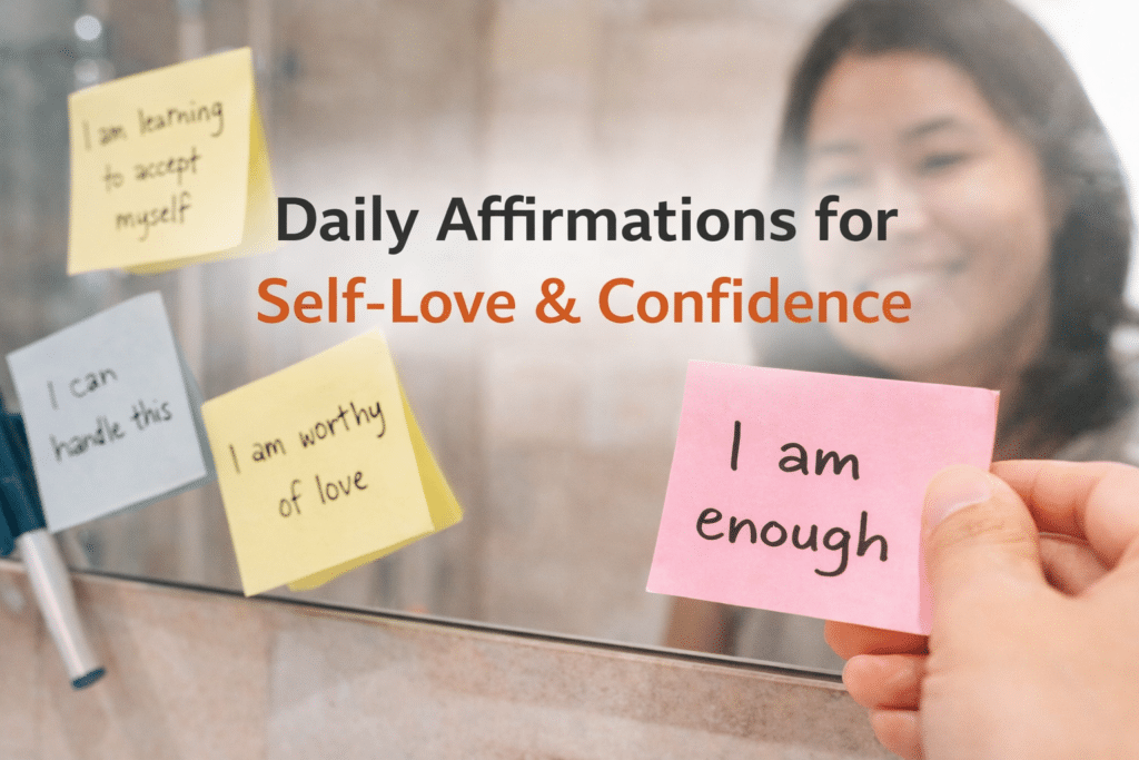 30 Daily Affirmations for Self-Love and Confidence