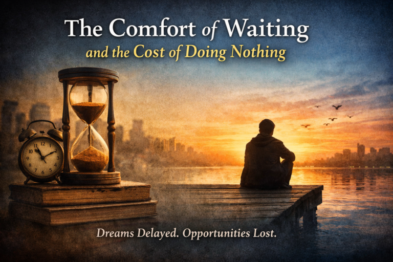Time Noting The Comfort of Waiting and the Cost of Doing Nothing - Life Skills